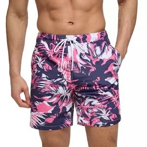 Calvin Klein Quick-Dry‎ UPF 50+ Island Camo Swim Trunks